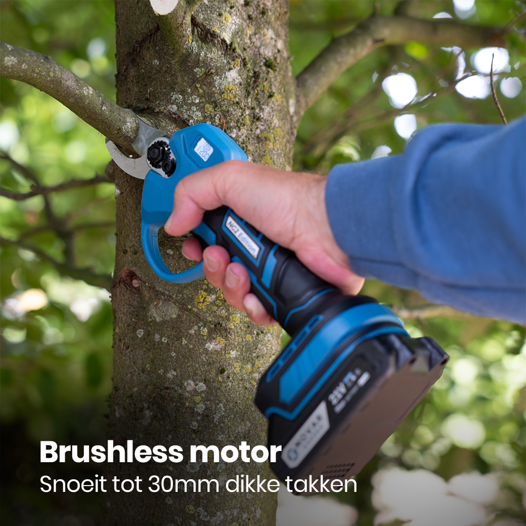 Accu Snoeischaar NG2 - Met Koffer, Oplader & 2x Accu (2.0Ah)