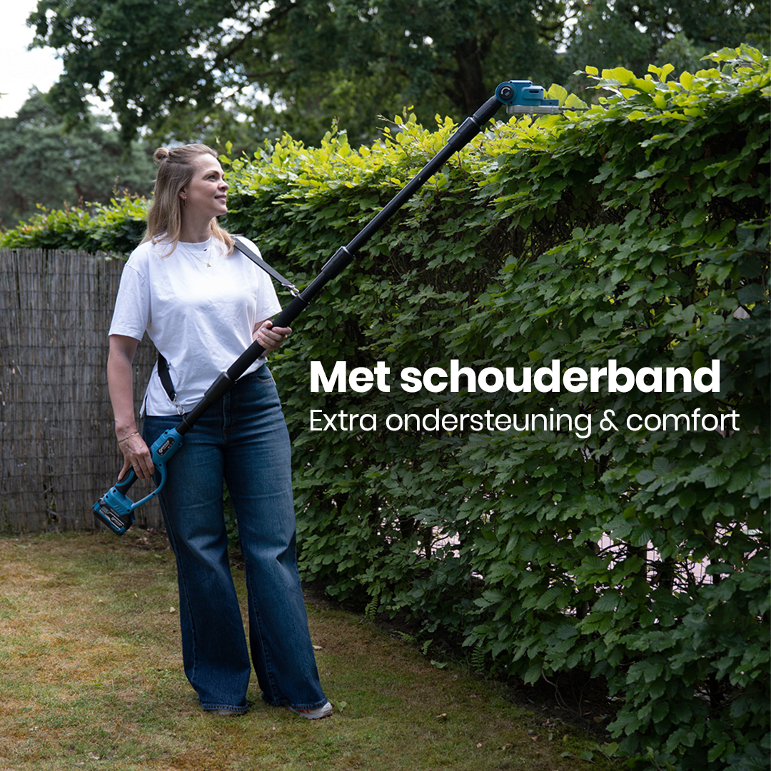Telescopische Heggenschaar - Met Oplader & Accu (4.0Ah)