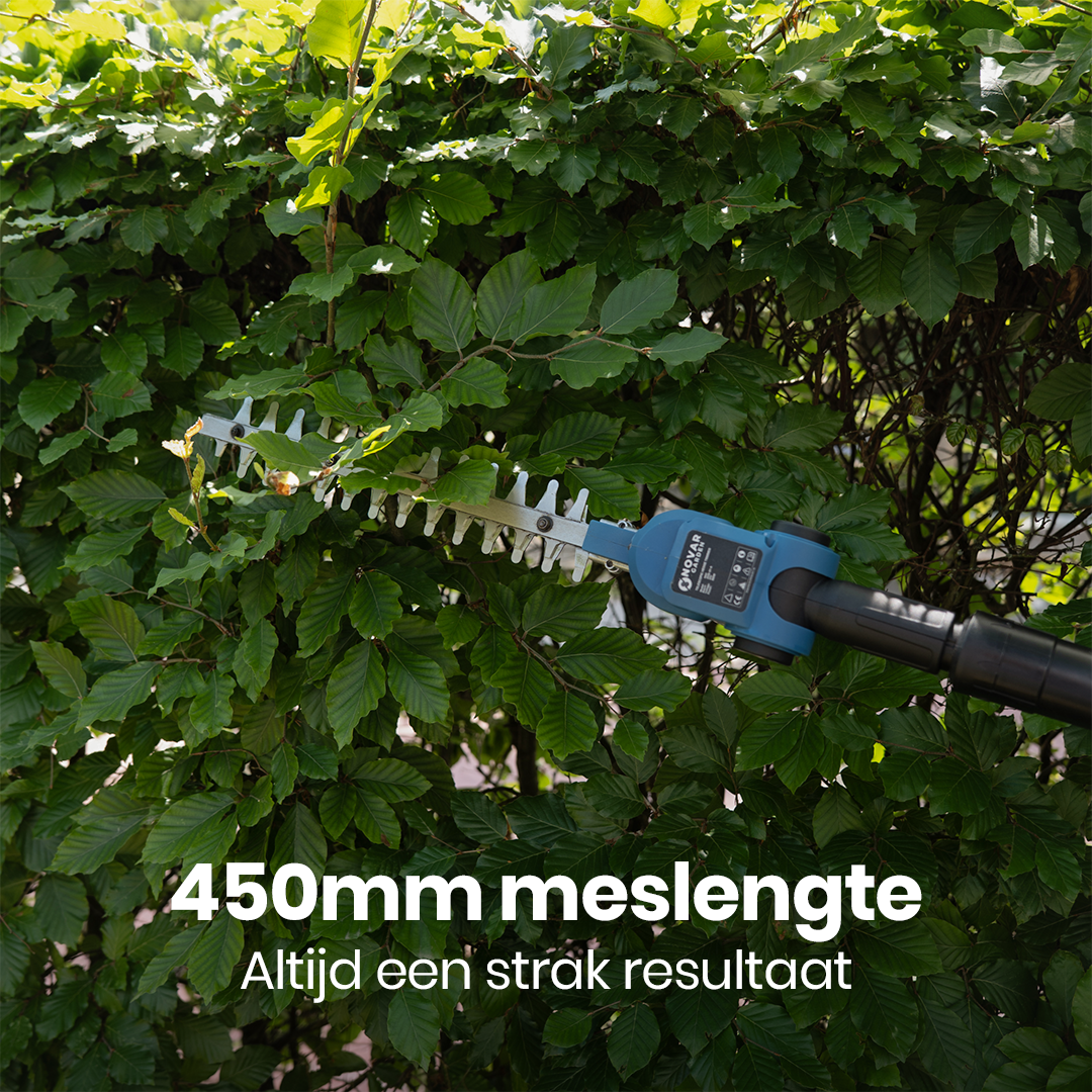 Telescopische Heggenschaar - Met Oplader & Accu (4.0Ah)