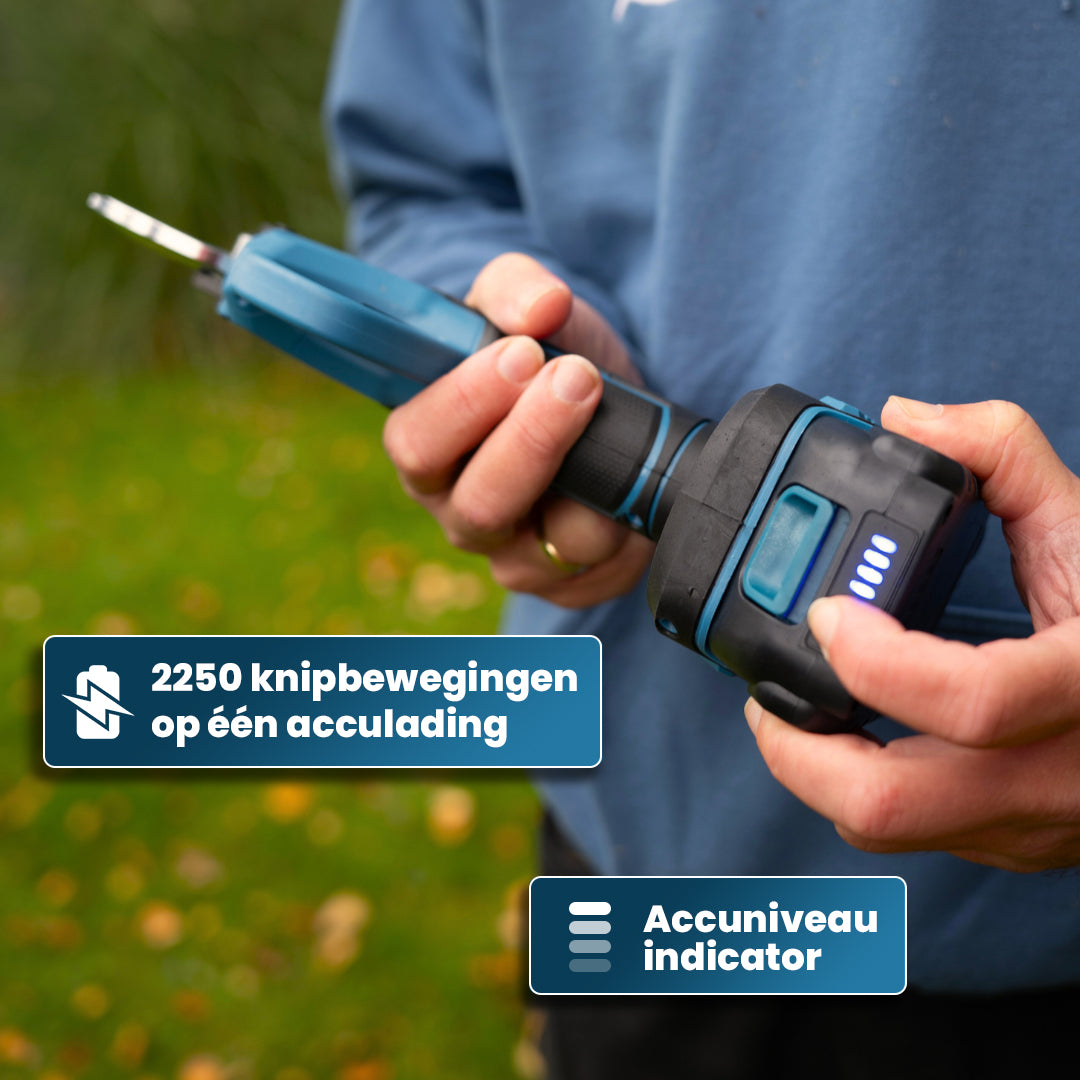 Accu Snoeischaar NG2 - Met Koffer, Oplader & 2x Accu (2.0Ah)