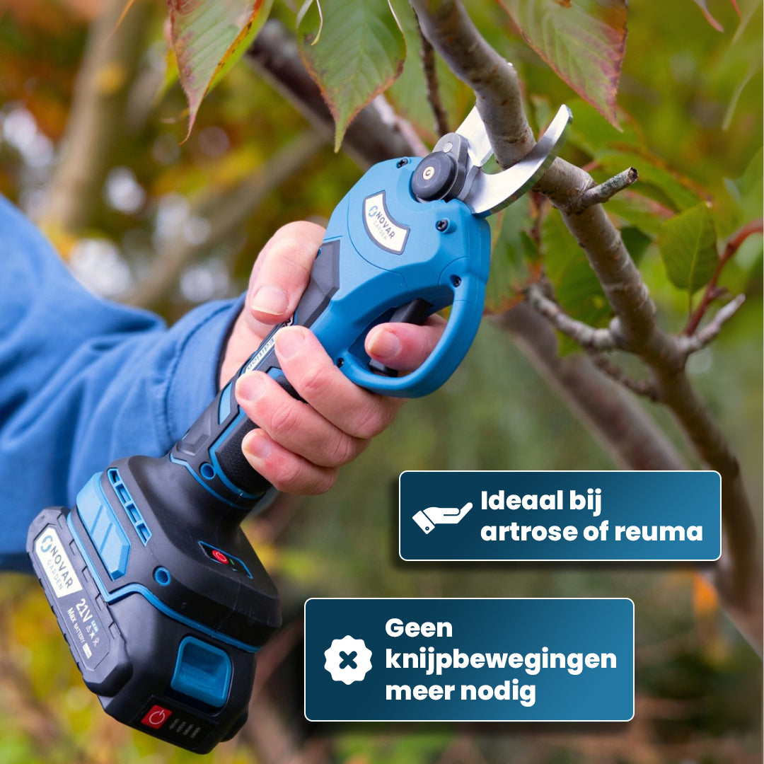 Accu Snoeischaar NG2 - Met Koffer, Oplader & 2x Accu (2.0Ah)