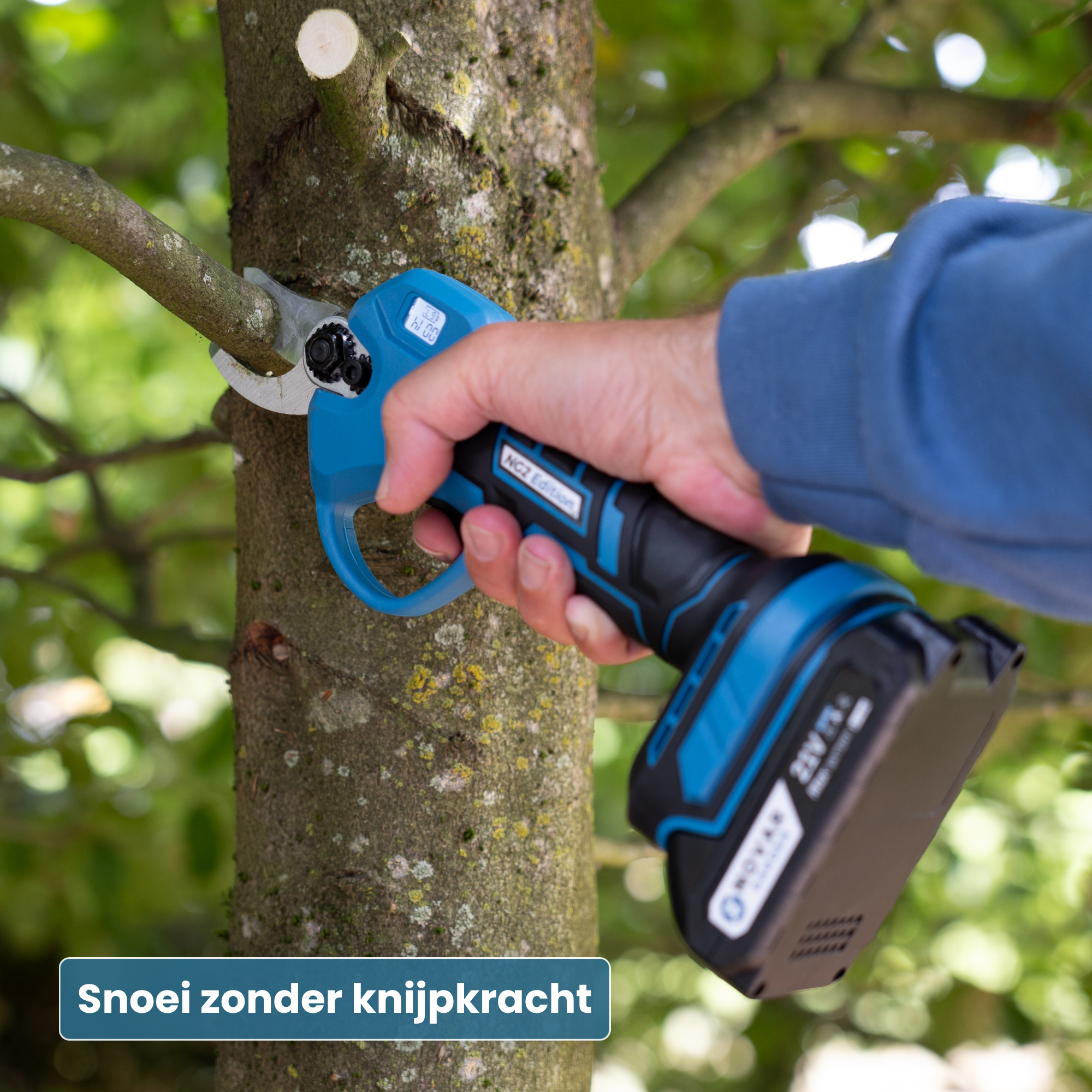 Accu Snoeischaar NG2 - Met Koffer, Oplader & 2x Accu (2.0Ah)
