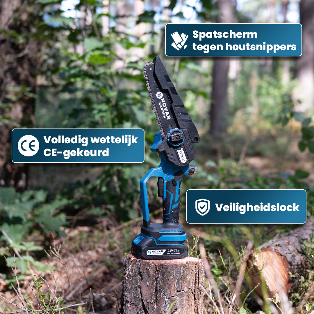 Moeiteloos Snoeien Bundel - Met 2 Koffers, Opladers & 4x Accu (2.0Ah)