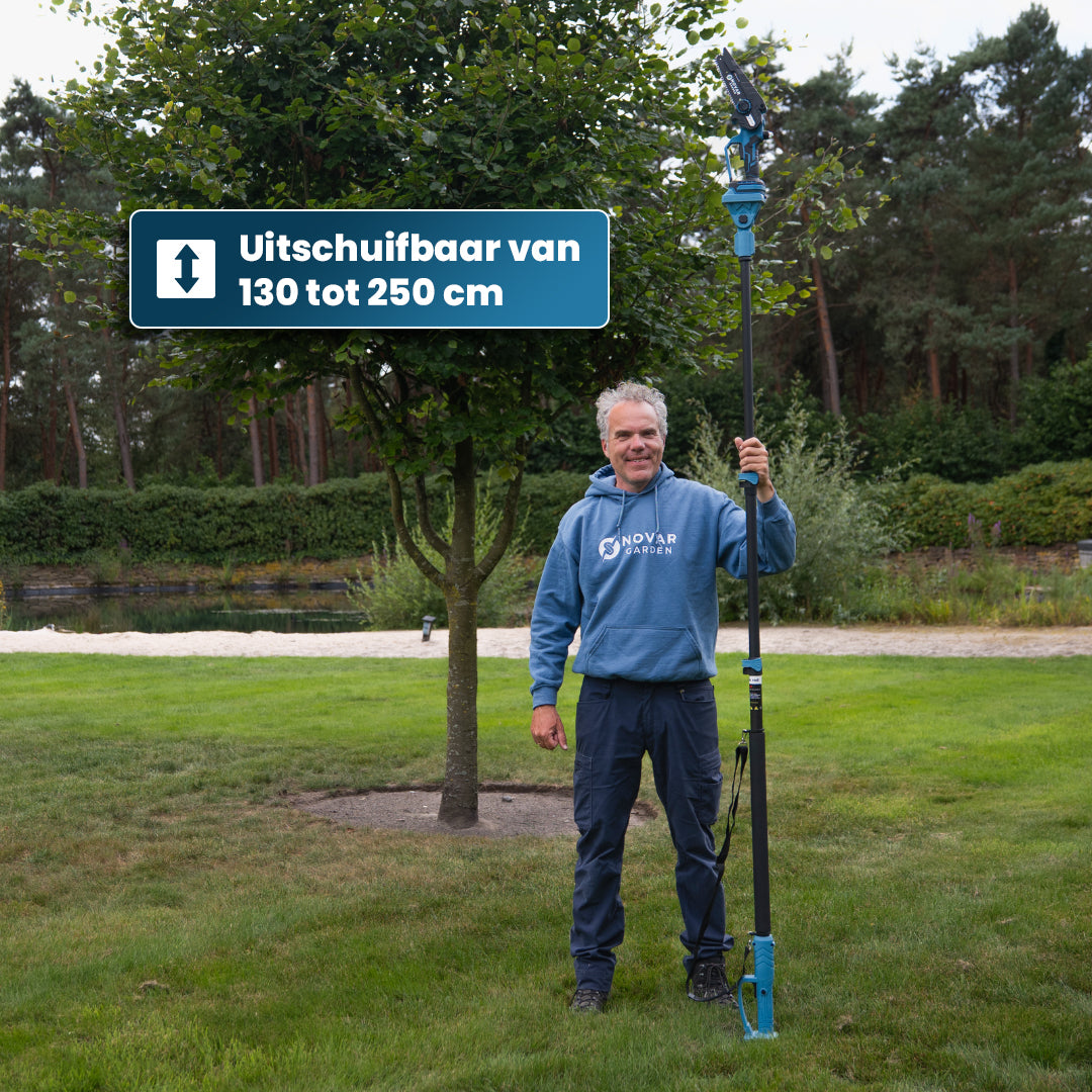 Telescopisch Snoeien Bundel - Met 2 Koffers, Opladers & 4x Accu (2.0Ah)