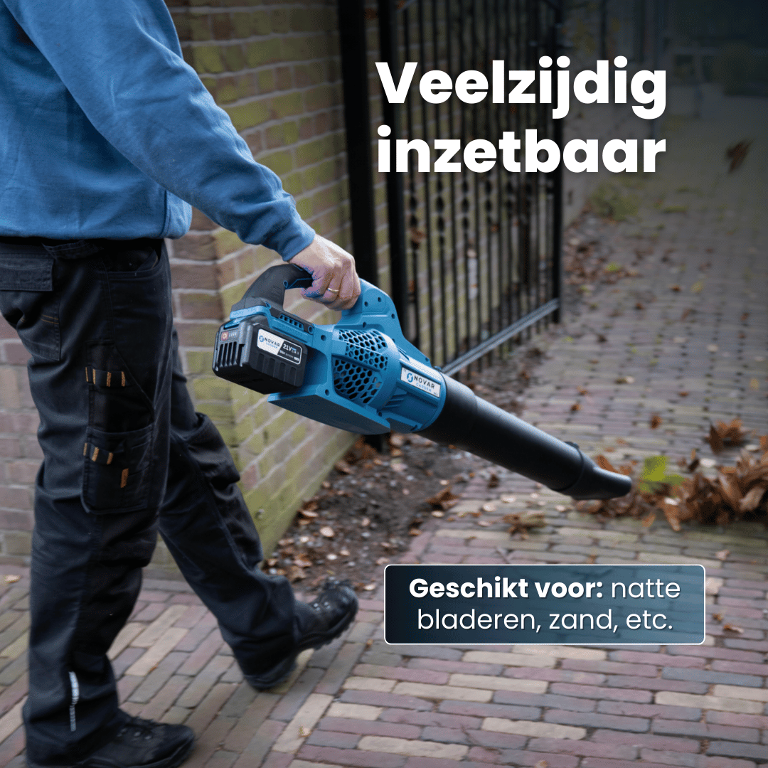 Accu Bladblazer NG2 - Met Accu + GRATIS Accu Snellader NG1