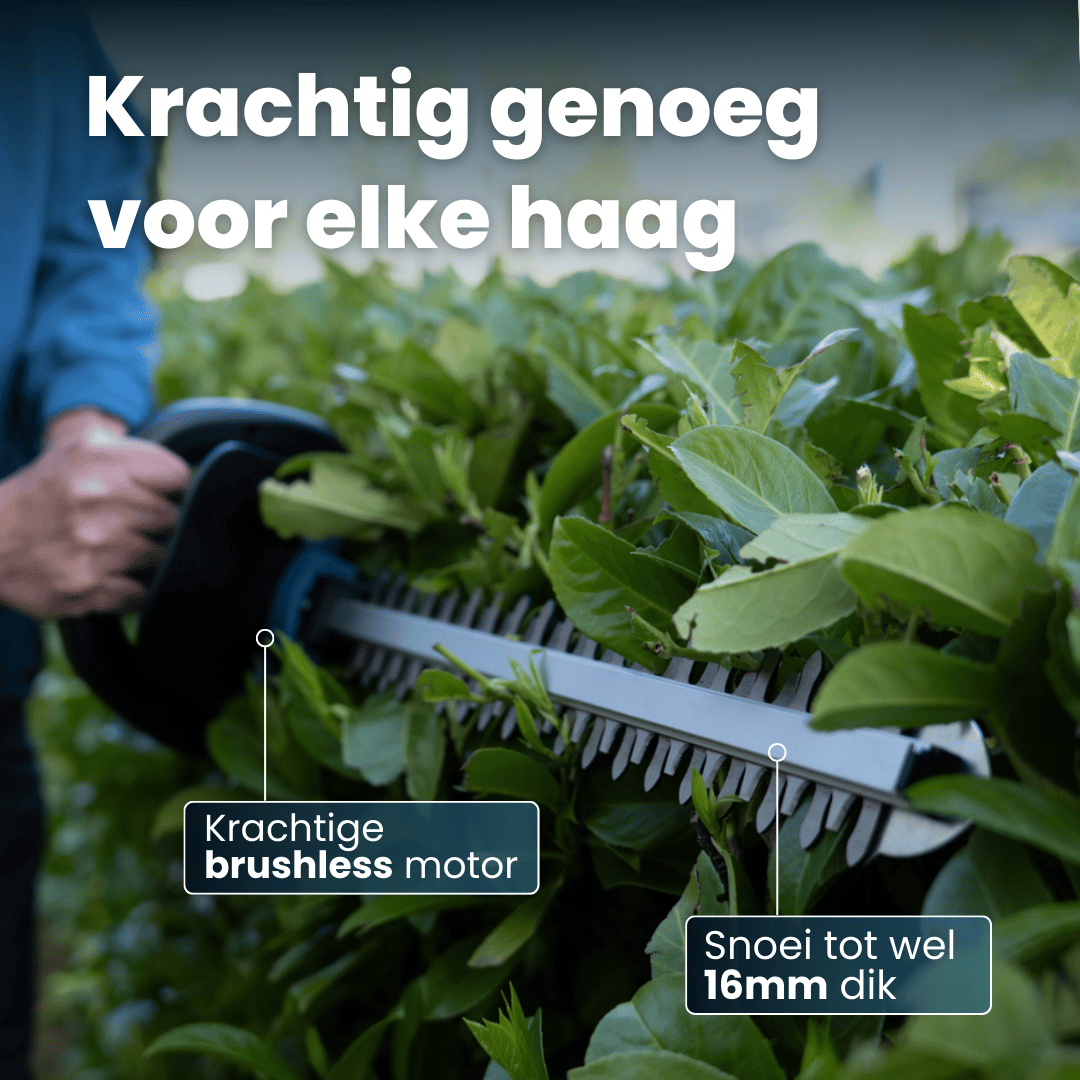 Accu Heggenschaar NG2 - Met Accu + GRATIS Accu Snellader NG1