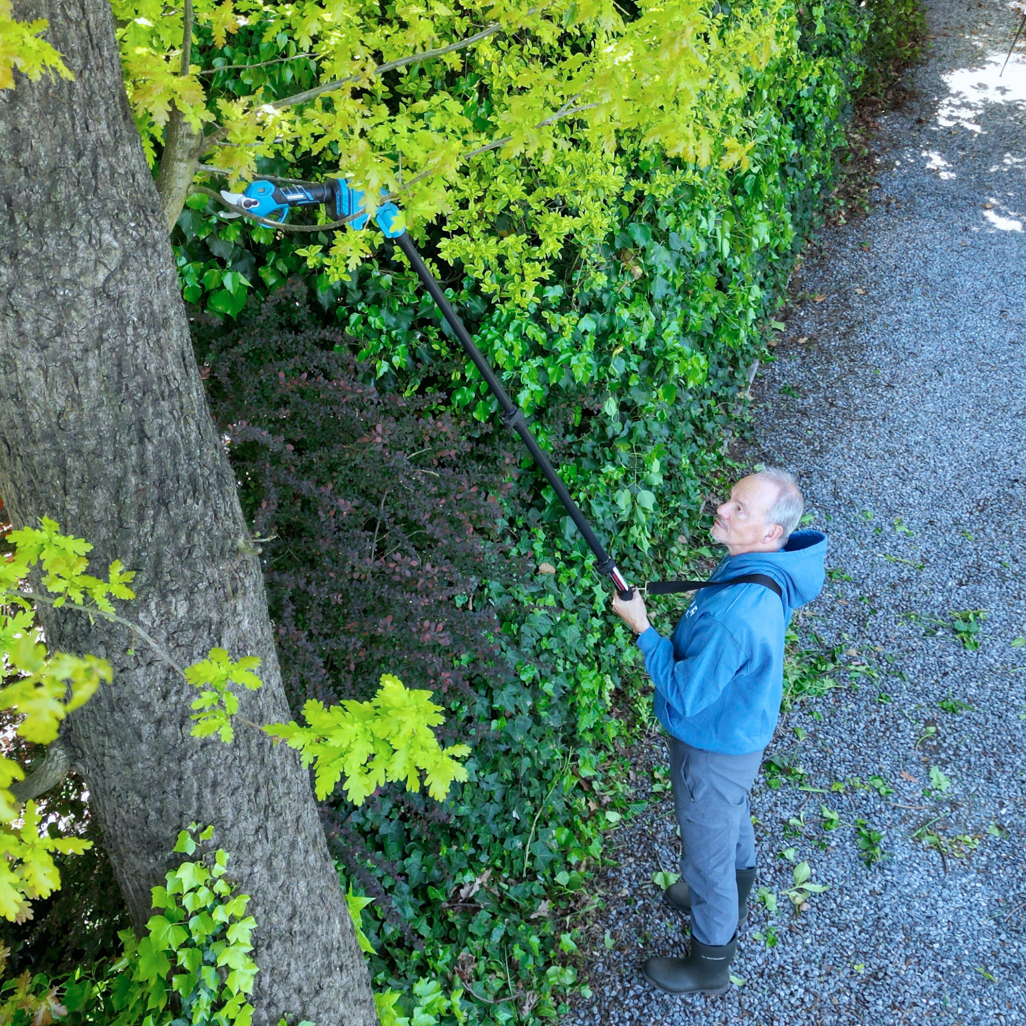 Telescopische Snoeisteel NG2 - Met Schouderband