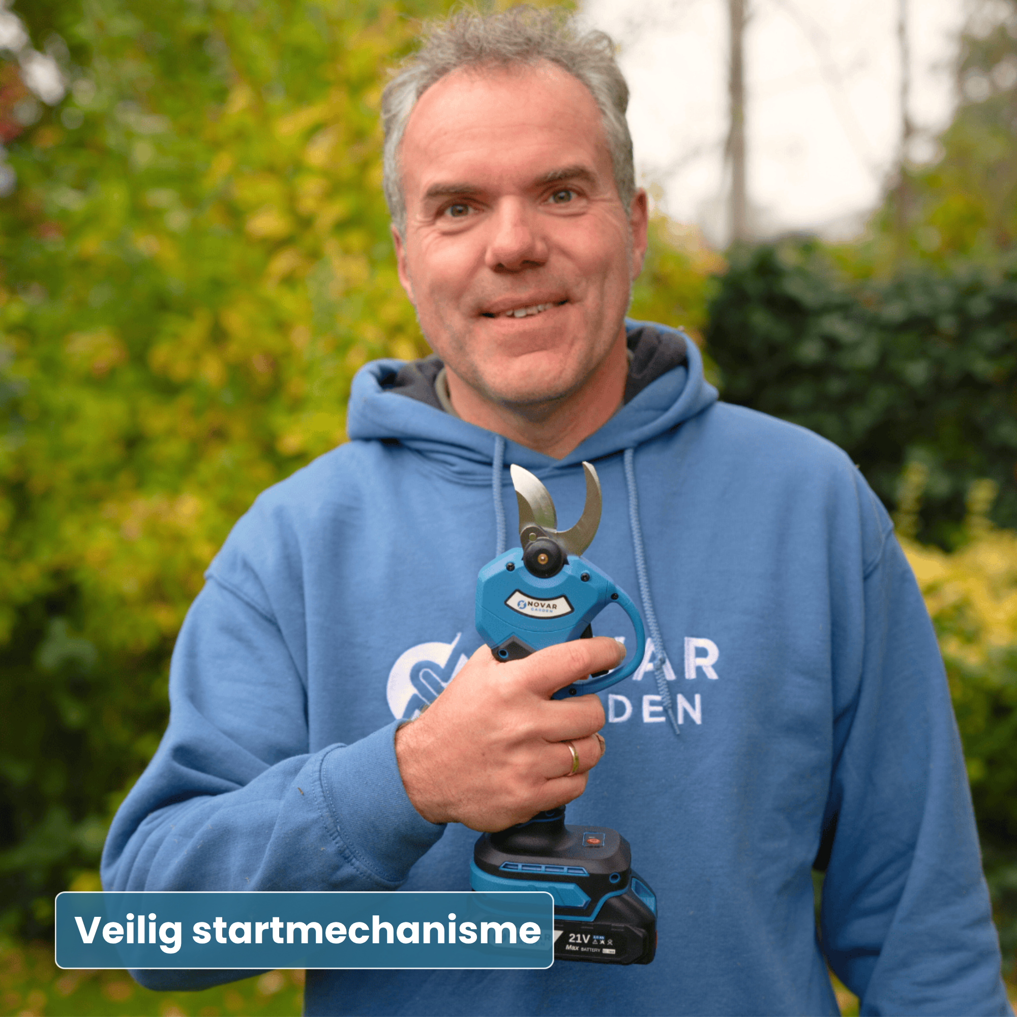 Accu Snoeischaar NG2 - Met Koffer, Oplader & 2x Accu (2.0Ah)