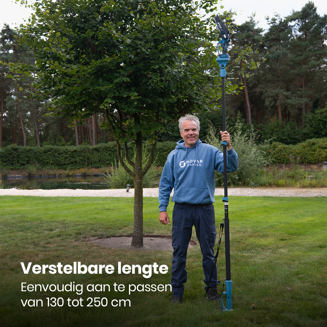 Telescopisch Snoeien Bundel - Met 2 Koffers, Opladers & 4x Accu (2.0Ah)