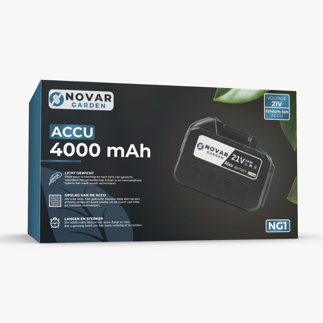 Batterie NovarGarden® séparée 4,0 Ah (21 Volts)