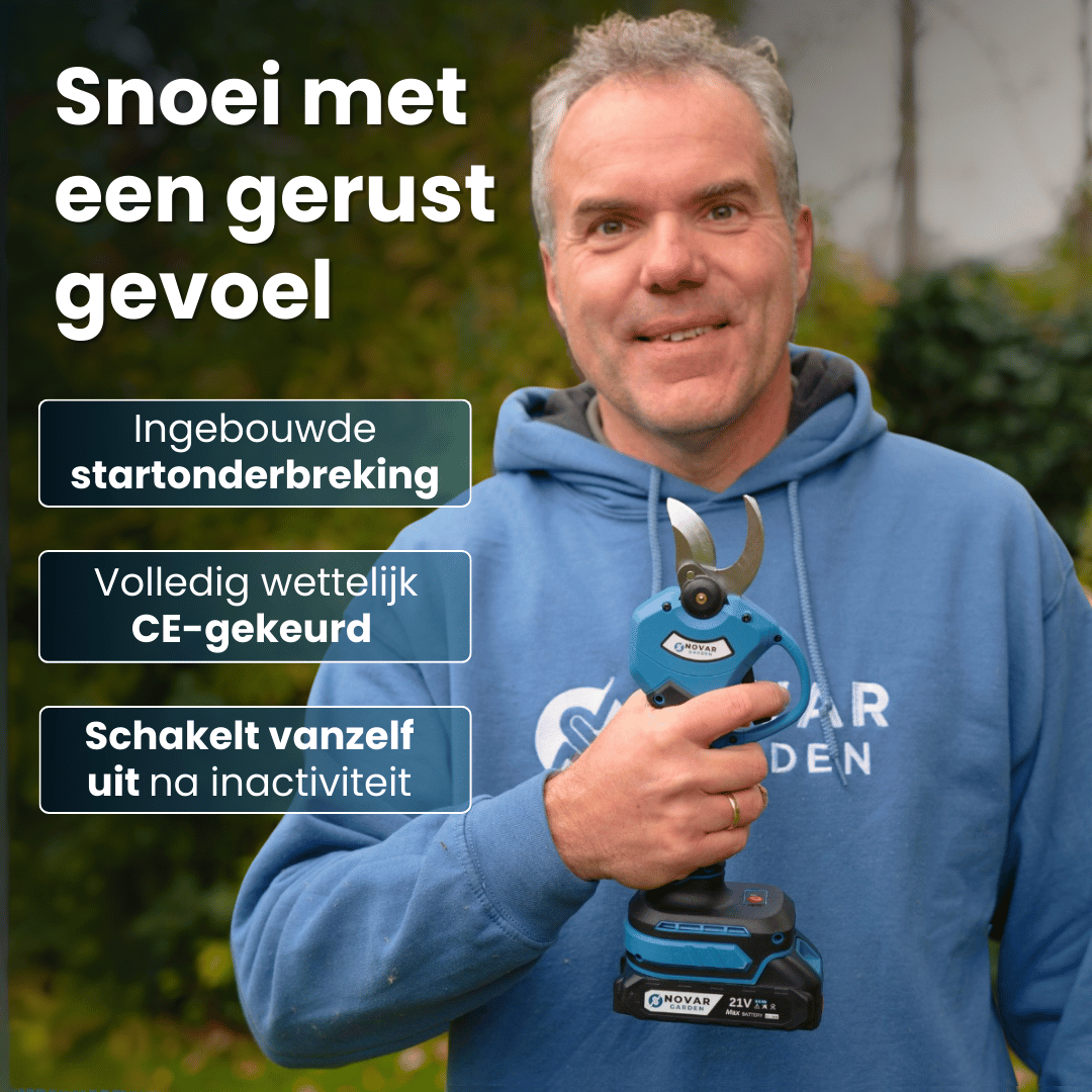 Akku Gartenschere NG2 - Mit Koffer & 2 Akkus