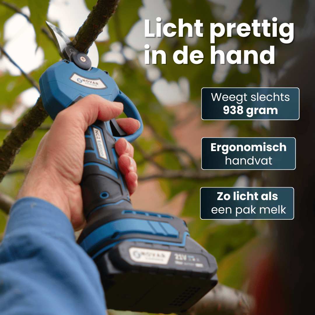 Akku Gartenschere NG2 - Mit Koffer & 2 Akkus