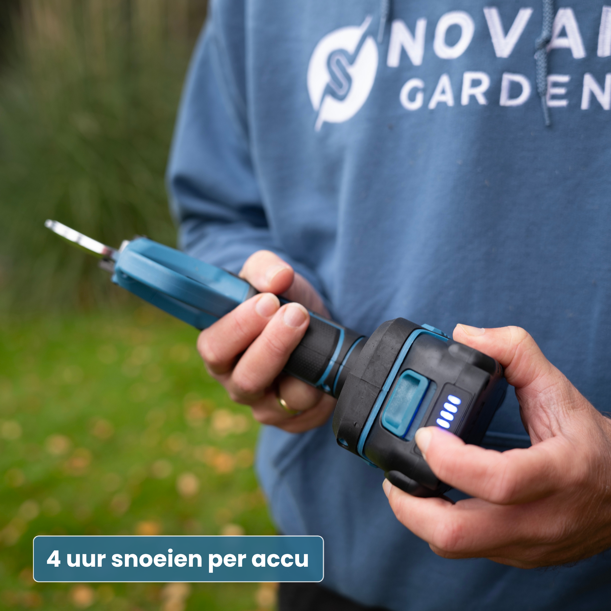 Accu Snoeischaar NG2 - Met Koffer, Oplader & 2x Accu (2.0Ah)